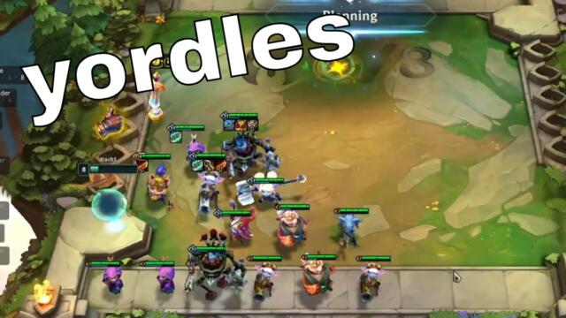 Teamfight tacticts - yordles set