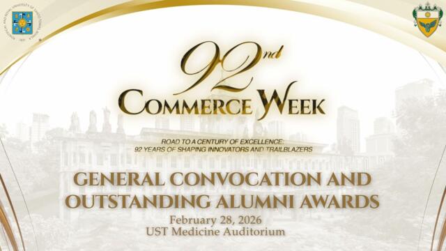 92nd Commerce Week General Convocation and Outstanding Alumni Awards