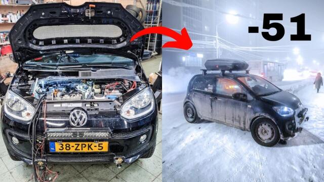 PREPARING A TINY CAR FOR -51°C