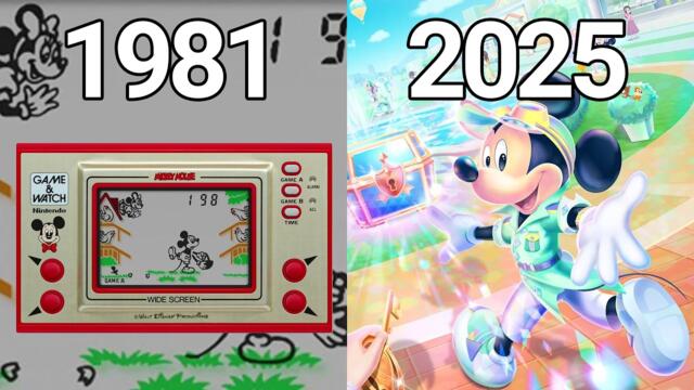 Evolution Of Mickey Mouse Games (1981-2025)