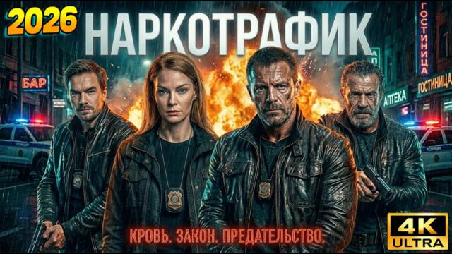 Новый русский криминальный боевик 2026🔥| Наркотрафик | Детективный триллер Полный фильм HD Все серии