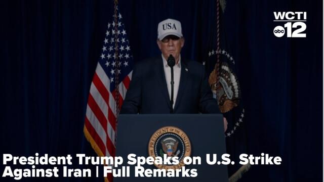President Trump Speaks on U.S. Strike Against Iran | Full Remarks