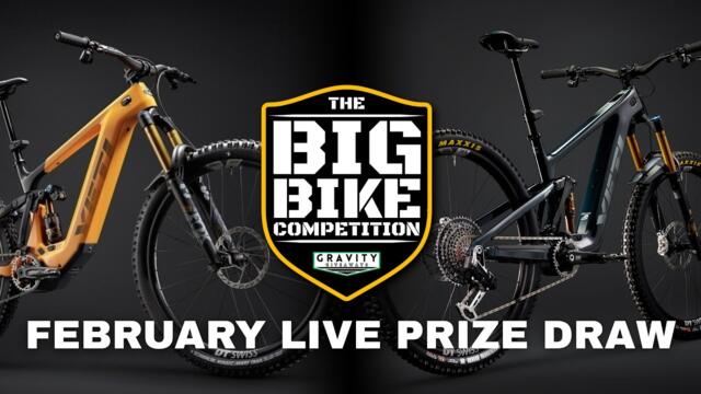 February Live Prize Draw - The Big Bike Competition