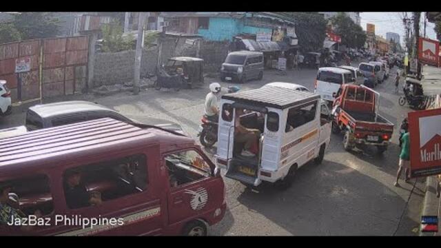 🔴 Philippines Live camera Street View, Davao City,  F Bangoy Street towards Lapu Lapu