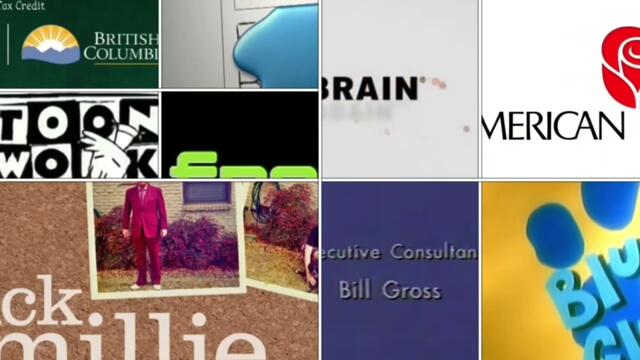 Blue’s Clues, Bob’s Burgers, BG, CBWTCAL, CL, CS, Dan Vs, PB&J Otter, TDI, WWA Credits Remix