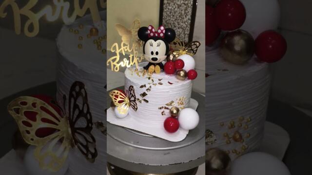 Mickey mouse cake for kids birthday...🥳🥳