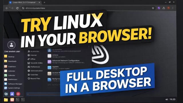 Try Linux Right From Your Browser (No Install Needed!)
