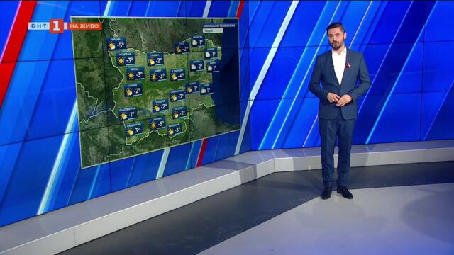 Слънчево и топло в близките дни, Прогноза за времето за 01.03.2026