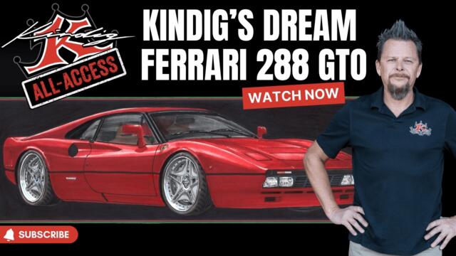Kindig's Dream Ferrari: 288 GTO Resto Mod- Reimagining a Legend #kindigitdesign #ferrari #customcars