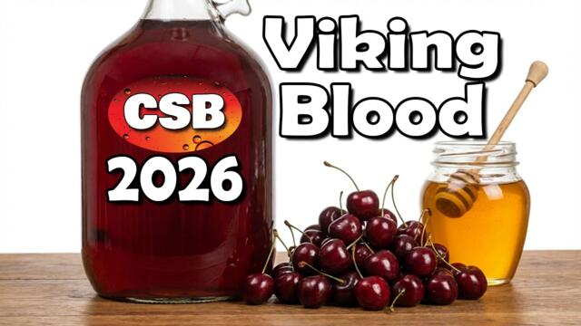The Best Cherry Mead We’ve Ever Made? Viking Blood 2026