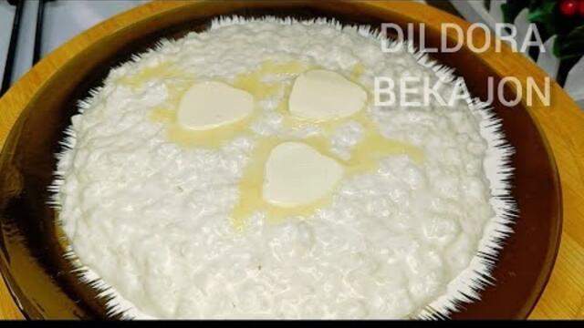  Saxarlik uchun eng mazali SHIRGURUCH tayyorlash / Ширгуруч рецепти /Рисовый каша / NONUSHTA 