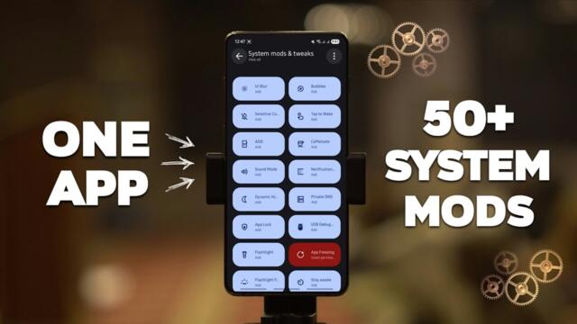 🤯 This Open Source App Unlocks 50+ System mods & Tweaks! (No Root)