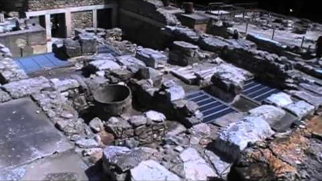 Knossos Palace - Crete Greece Video