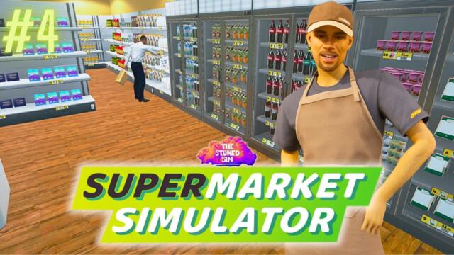 Let's Open STONER MART Together | Supermarket Simulator | Ep 4