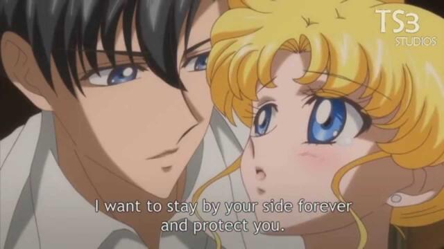 ❤Usagi and ℳamoru in ℳamoru's room ❤ ◇ Sailor Moon Crystal ◇