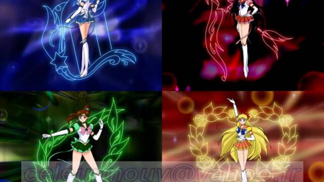 Sailor Moon ES - Inners Senshi Group Transformation