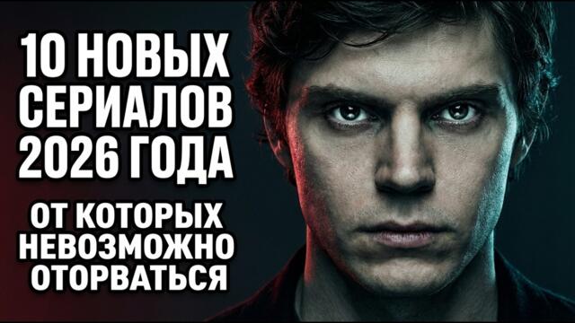 10 НОВЫХ СЕРИАЛОВ 2026 ГОДА ОТ КОТОРЫХ НЕВОЗМОЖНО ОТОРВАТЬСЯ