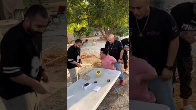 "Funny Table Prank Gone Wrong 😂 | بوشنب ⭐"