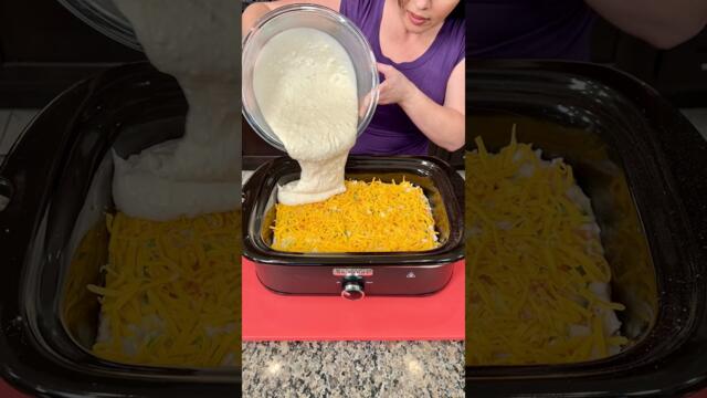 Crockpot Chicken Cobbler!