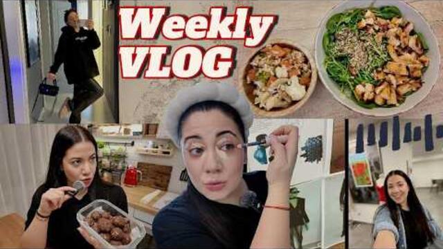 VLOG: Какво обядвам при ИР, какво предстои и бях при дизайнер!