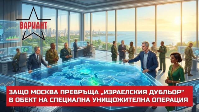 ЗАЩО МОСКВА ПРЕВРЪЩА „ИЗРАЕЛСКИЯ ДУБЛЬОР“ В ОБЕКТ НА СПЕЦИАЛНА УНИЩОЖИТЕЛНА ОПЕРАЦИЯ,  Вариант #804