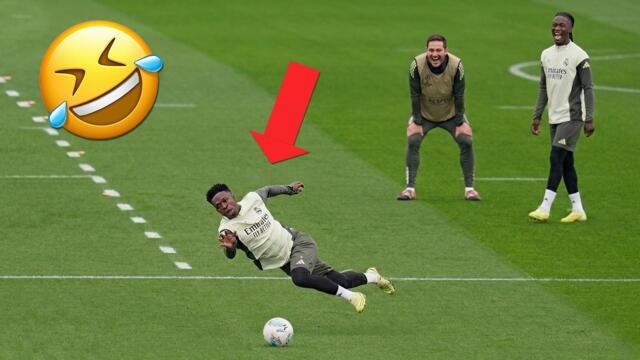 TOP 50 Funny Moments In Football Training | Try Not To Laugh