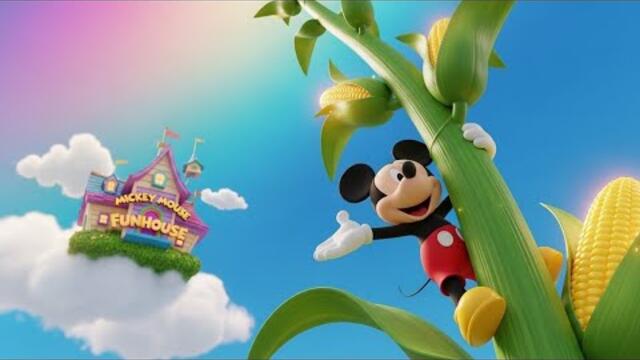 Mickey Mouse Funhouse 🌽 Mickey and the Magical Cornstalk Adventure!