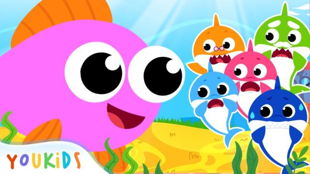 Baby Shark Do Do Do 🎨 The Color Tunnel Adventure | Funny Twist Ending!