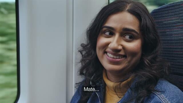 On the train you can (subtitles)