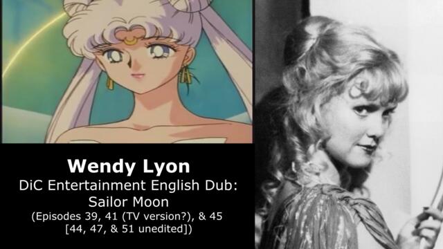 Queen Serenity English & Japanese Voice Comparison