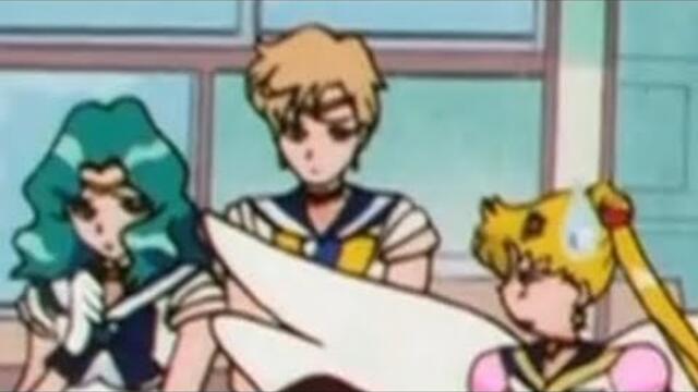 letteralmente il momento più divertente in sailor moon