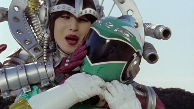 調教ヒーロー 敗北,女性悪役。グリーンレンジャー。炎神戦隊ゴーオンジャー第4 15 hero. defeat. female villain. green ranger. sentai goonger
