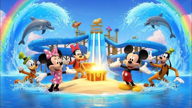 Mickey Mouse & Friends Ocean Park Golden Treasure Adventure 🌊✨