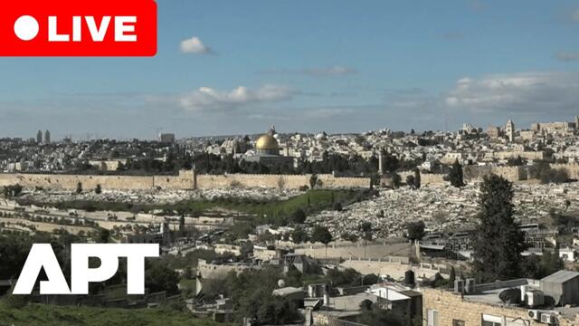 LIVE: Jerusalem & Tel Aviv Skylines After Israel Strikes Tehran & Iran Responds With Missiles | APT
