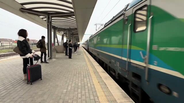 На гара Пазарджик и Пловдив. Пътуване с влак БВ 8611 и ПВ 10143