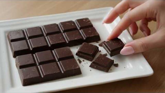 How to make real CHOCOLATE at home WITHOUT SUGAR! Only 2 ingredients | Vegan 🌱