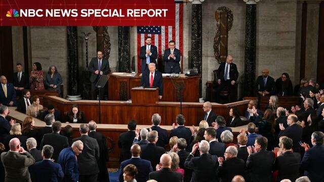 Watch: President Donald Trump's full State of the Union address