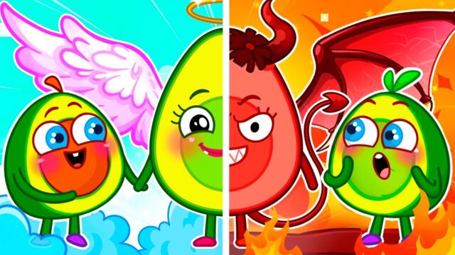 Angel or Demon Mommy? 😇😈 Kids' Songs and Nursery Rhymes | Pit & Penny Land