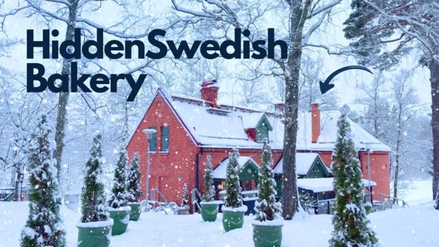This Swedish Bakery Is Hidden in the Forest | 5AM Winter Bakery Routine