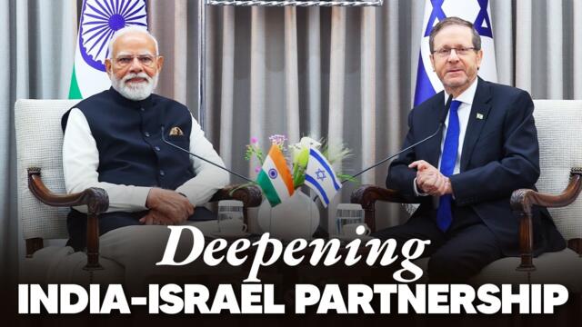 LIVE: PM Modi holds a bilateral meeting with Israeli President Isaac Herzog
