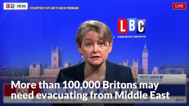 More than 100,000 Britons may need evacuating from Middle East