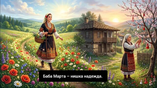 Баба Марта – нишка надежда | Нова българска пролетна песен 🌿