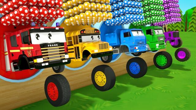 Super Simple Songs - Baby shark - Find the right wheel for each car - Baby Nursery Rhymes