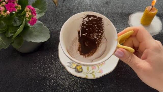 🔥ЧТО ВАМ ОТКРЫВАЕТ ПОЛНОЛУНИЕ 🌕💰❤️ Гадание на кофейной гуще☕️