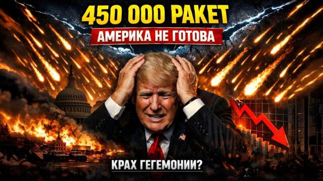 450 000 ракет против 4 000: Америка просчиталась? США ТЕРЯЮТ БЛИЖНИЙ ВОСТОК? | полковник Макгрегор