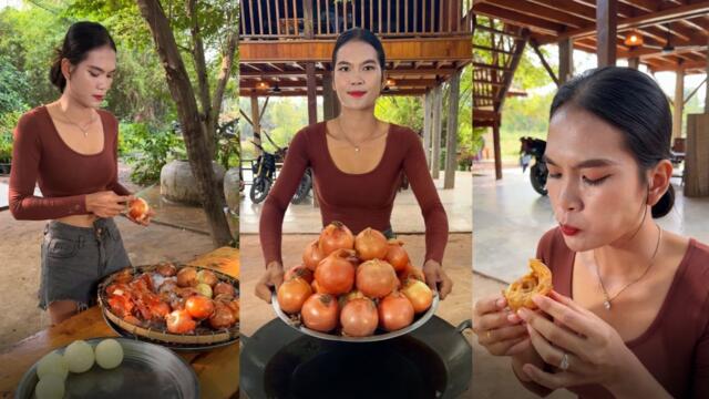 Amazing cooking deep fried onion recipe