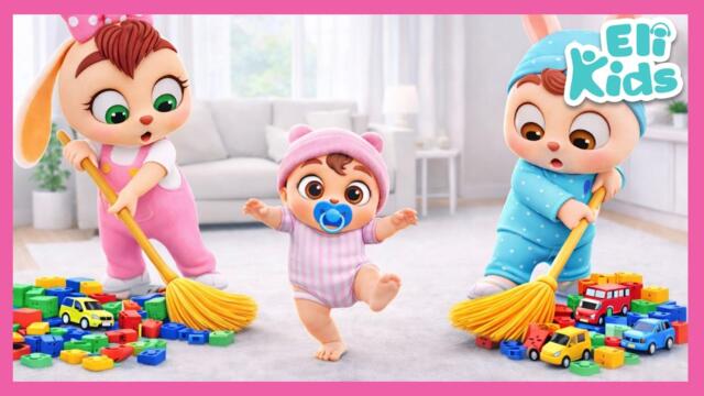 Baby's Walking! Clear The Way Quickly! Fun Eli Kids Songs & Nursery Rhymes