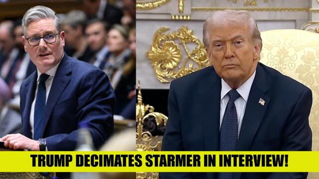 🚨BREAKING: President Trump DECIMATES Keir Starmer In Live Broadcast!