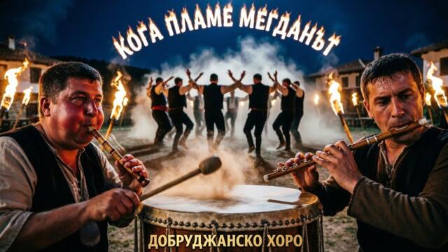 „Кога пламне мегданът – Добруджанско Хоро (Тъпан & Гайда)"