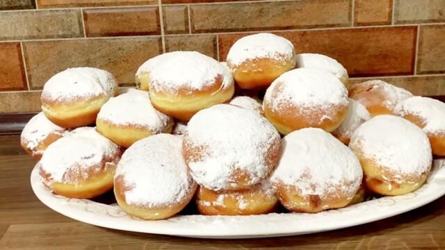 Каже чоловік,що таких добрих пампухів ще не їв#БабусиніРецепти#пампухи#пиріжки#пончики#пухкіпампухи